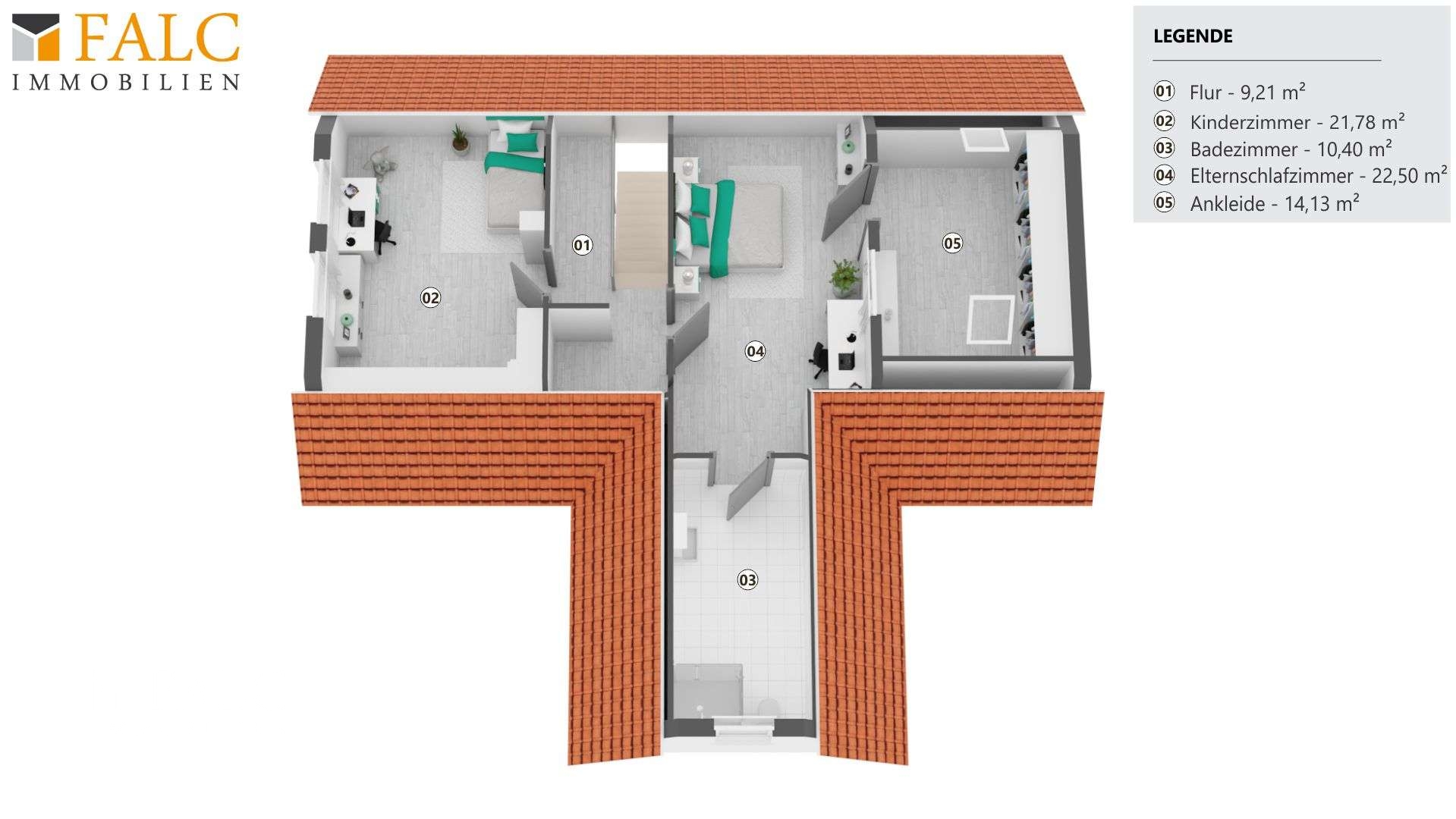 Grundriss - Obergeschoss